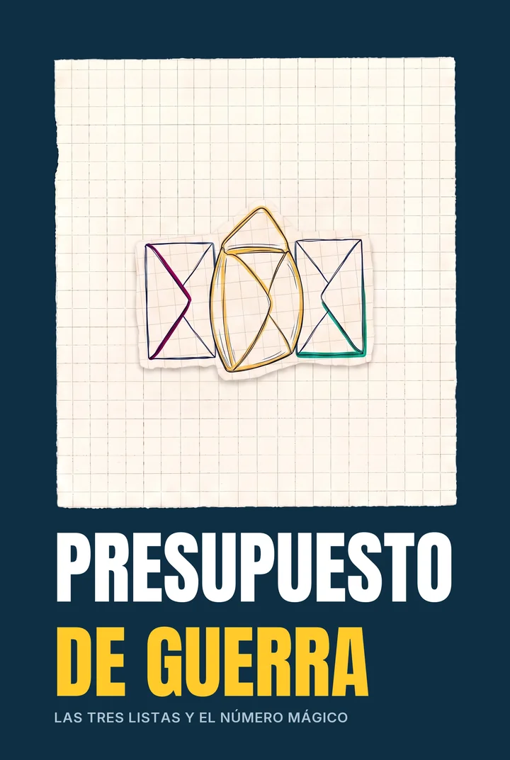 Tapa de PRESUPUESTO DE GUERRA