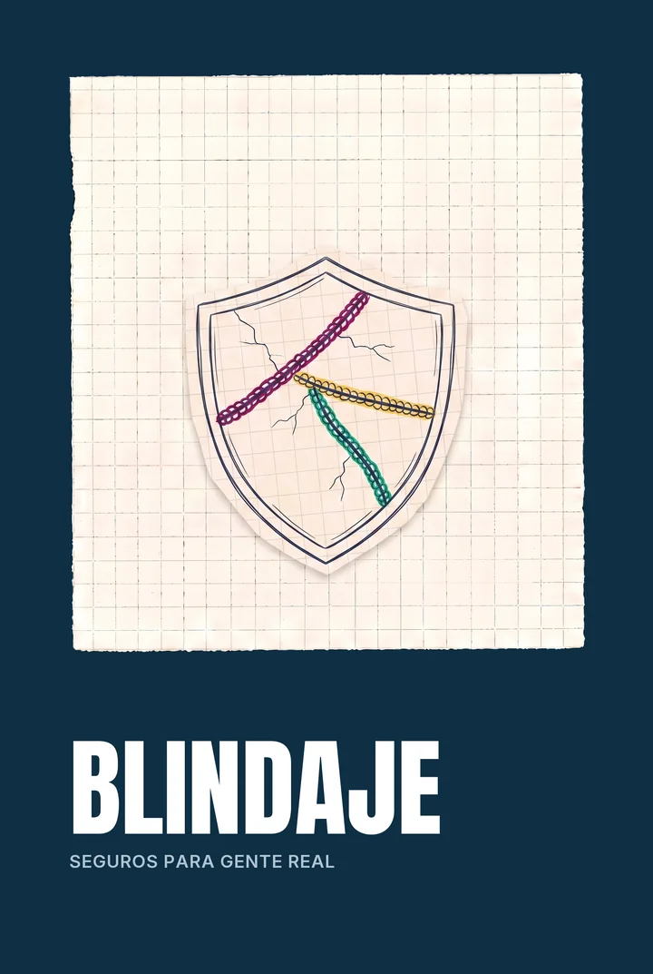 Tapa de BLINDAJE, seguros para gente real