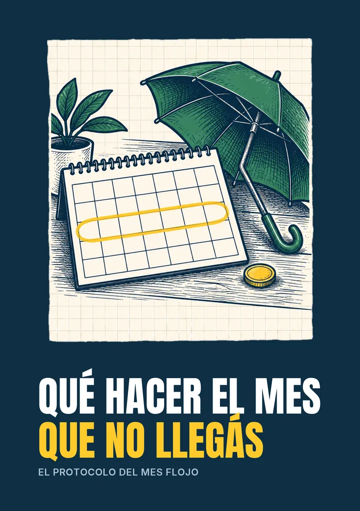 Tapa del bonus Qué hacer el mes que no llegás