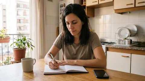Un compás de dibujo apoyado sobre monedas: el presupuesto se diseña, no se improvisa