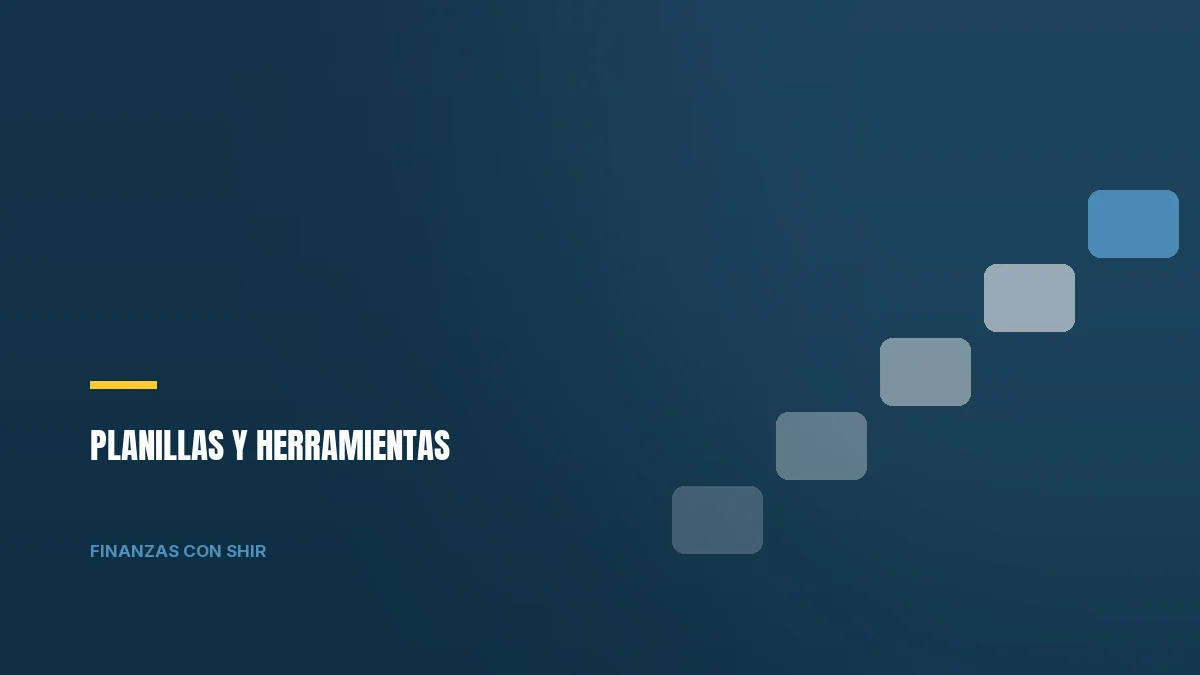 Planilla de Presupuesto Premium 2026 - Finanzas con Shir