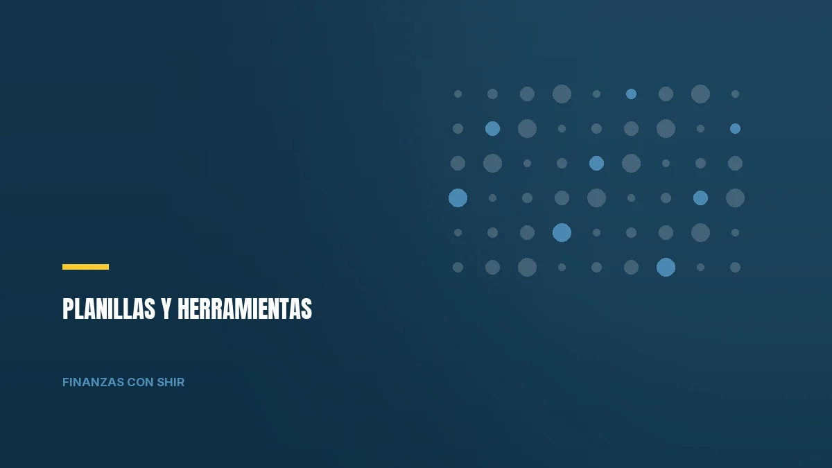 Planilla de presupuesto argentina 2026: hacerla vos o comprarla lista