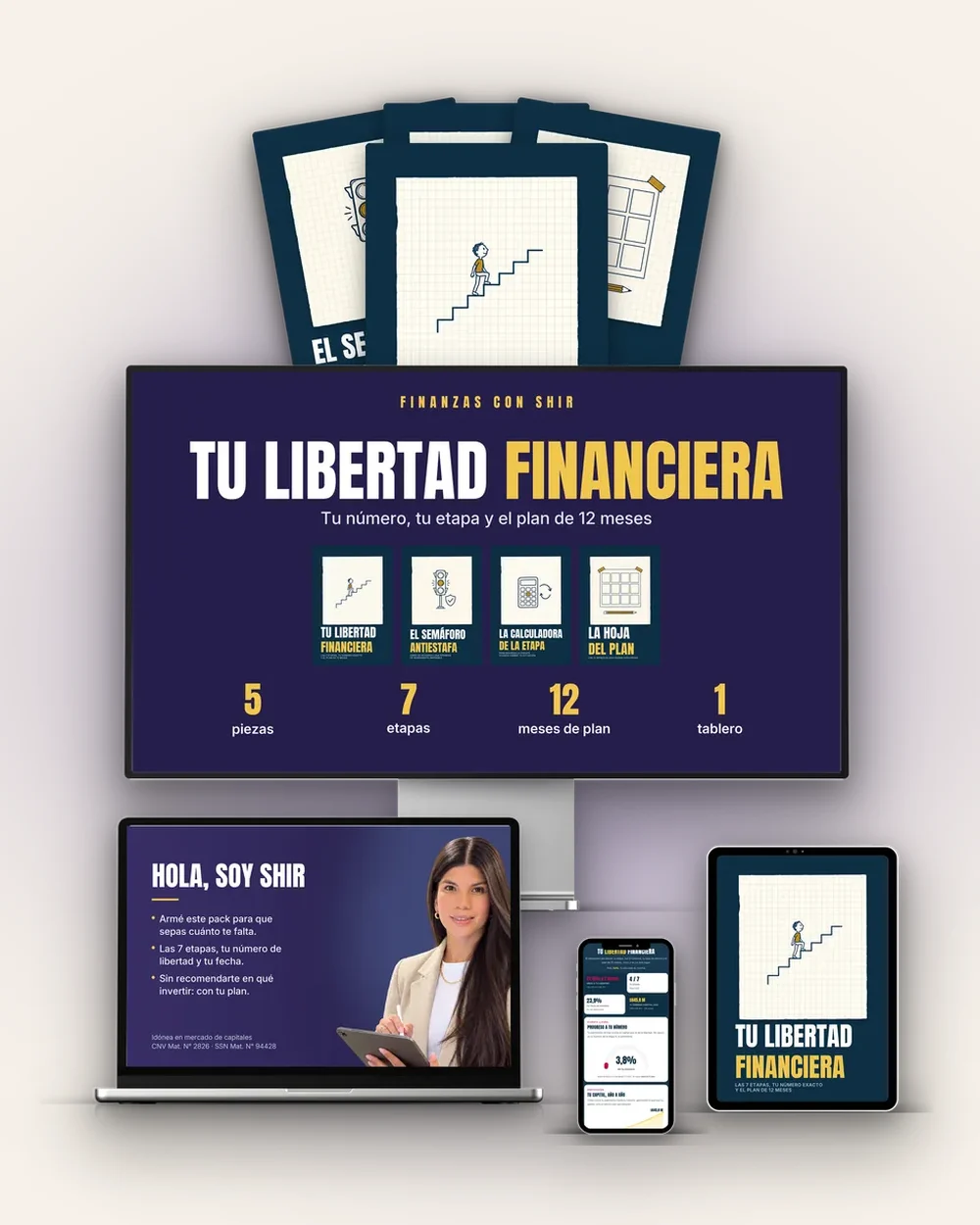 Tu Libertad Financiera en una tablet