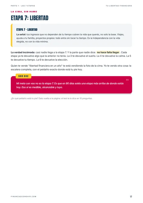 Página 17: la etapa 7