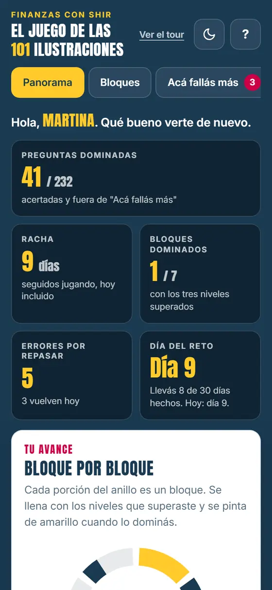 El juego en el celular
