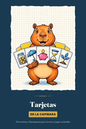 Tapa de las Tarjetas de la Capibara